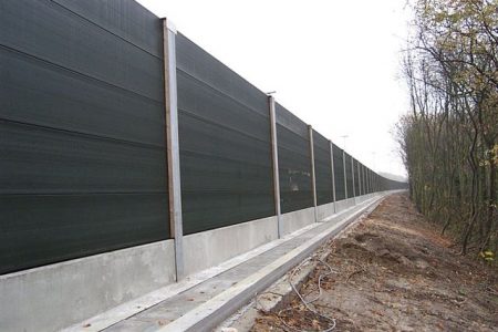 Cyclefoam acoustic barrier