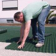 plastic paving